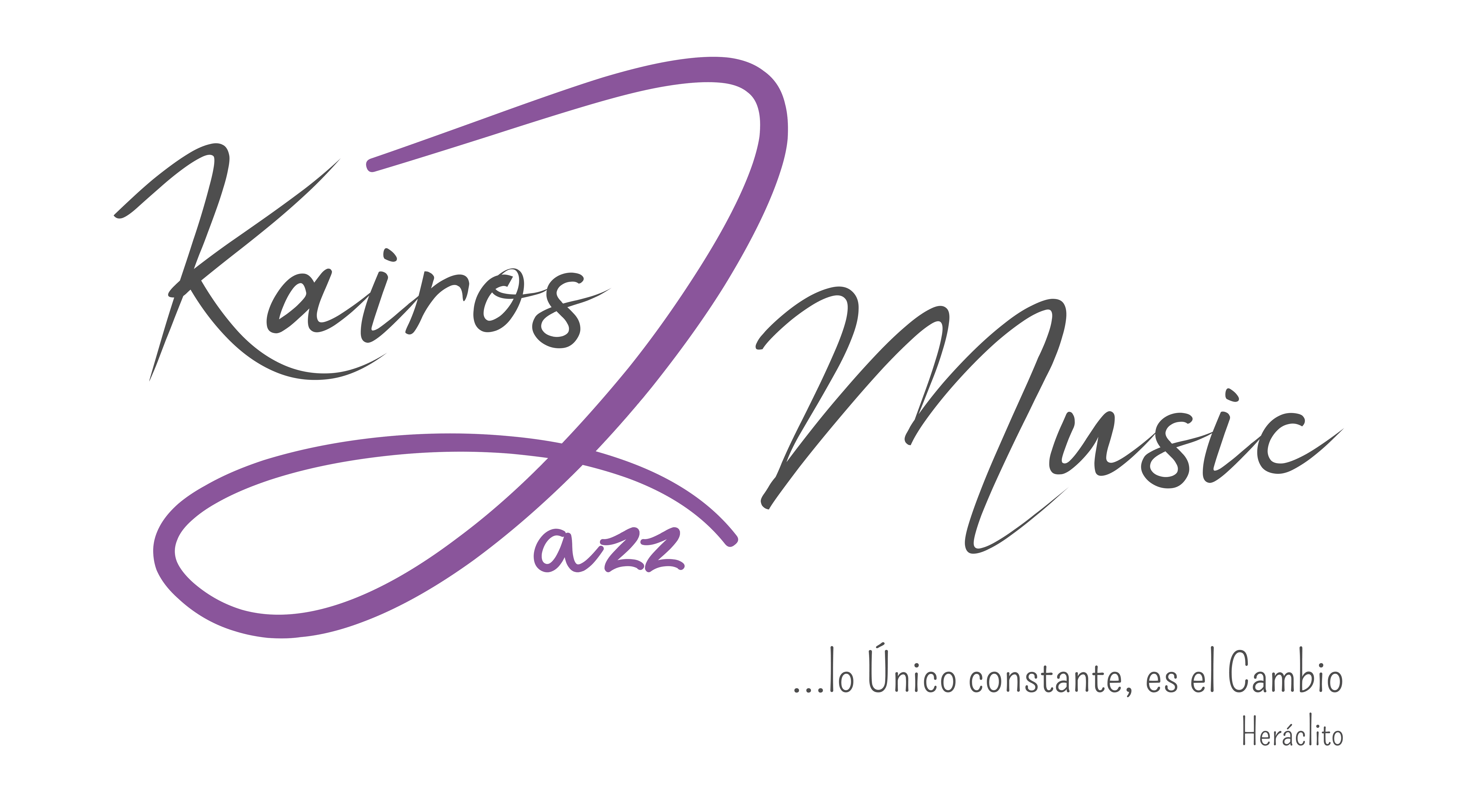 Logo Kairos Music con frase Logo Kairos Music con frase