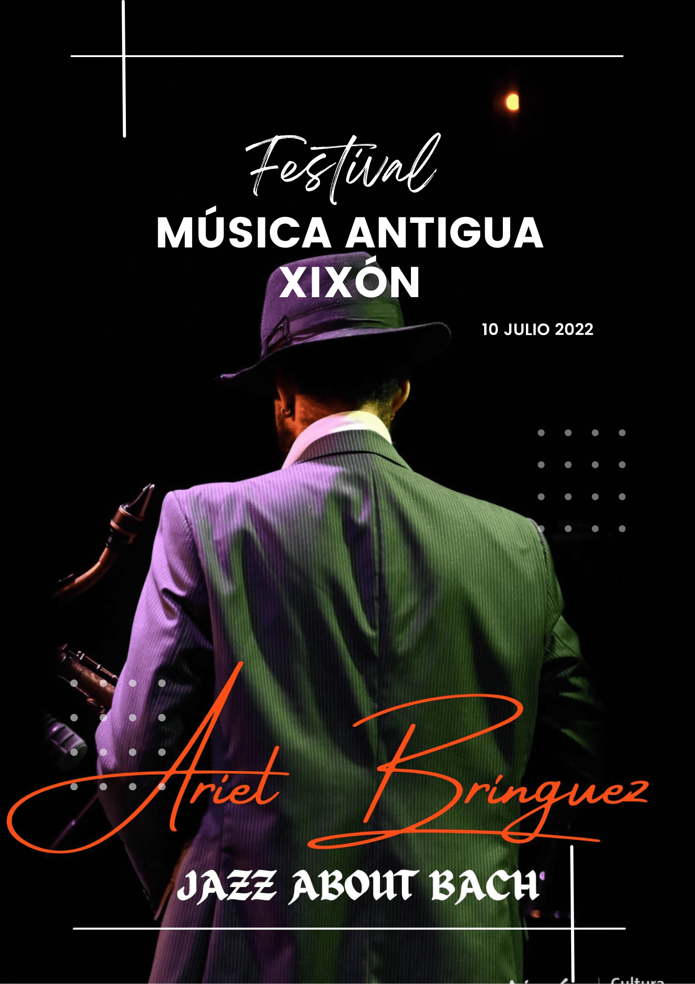 Ariel Brínguez en Música Antigua Xixón el 10 de Julio de 2022