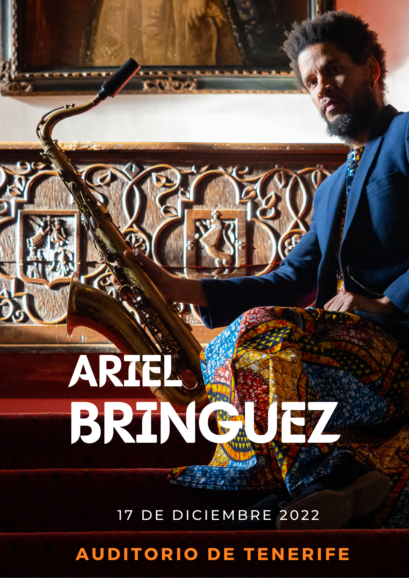 Ariel Brínguez en el Auditorio de Tenerife el 17 de Diciembre de 2022