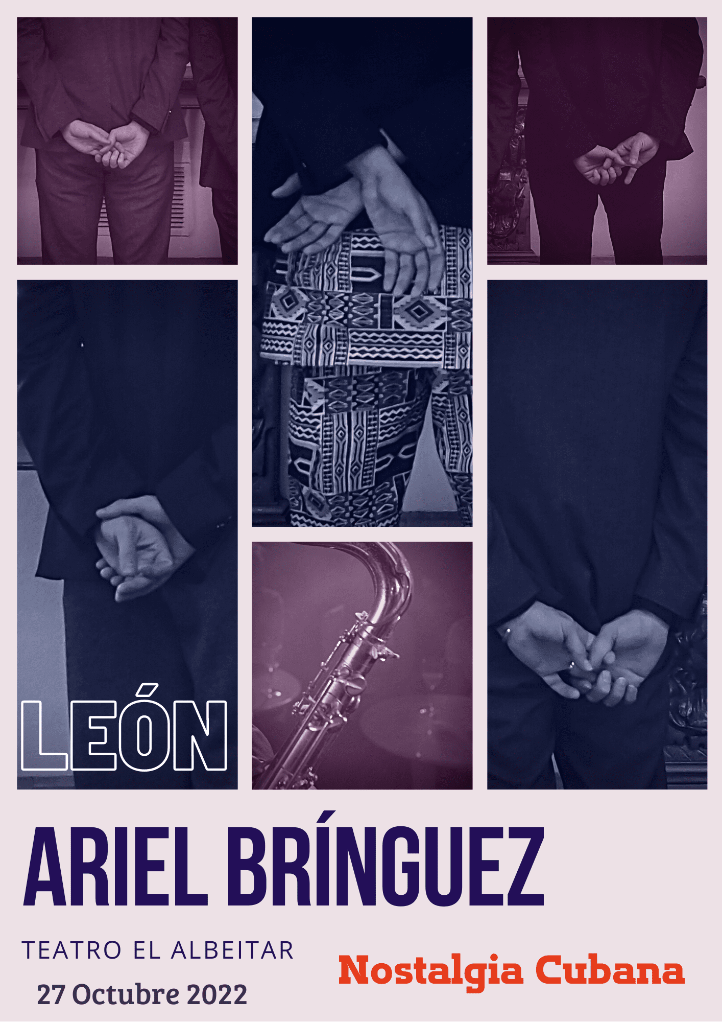 Ariel Brínguez en el Teatro El Albeitar el 27 de Octubre de 2022