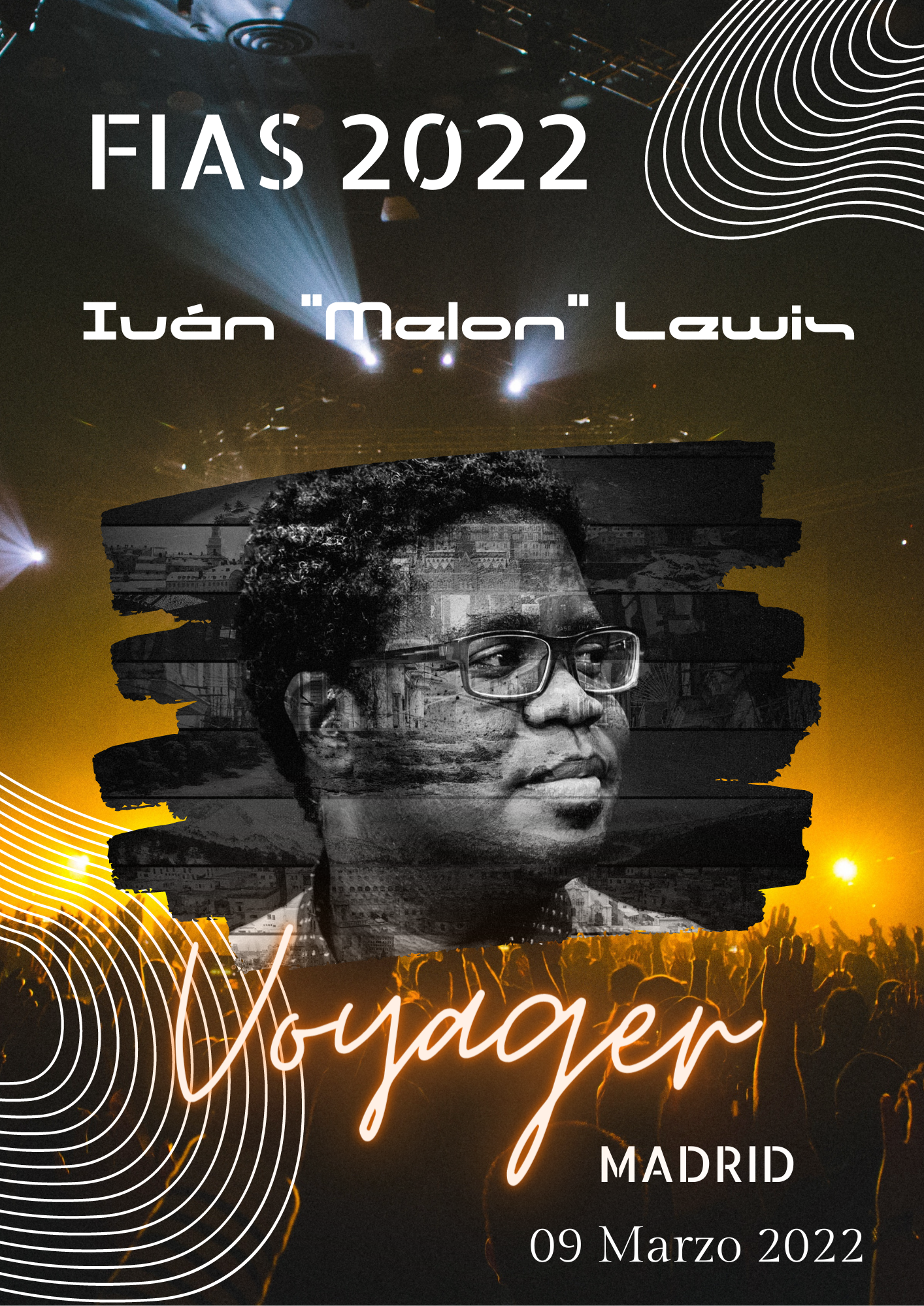 Iván «Melon» Lewis en FIAS el 9 de Marzo de 2022