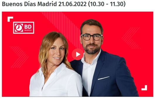 Entrevista a Iván "Melon" Lewis en TeleMadrid