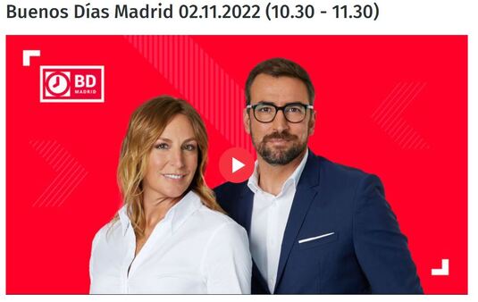 Entrevista a Ariel  Brínguez en TeleMadrid